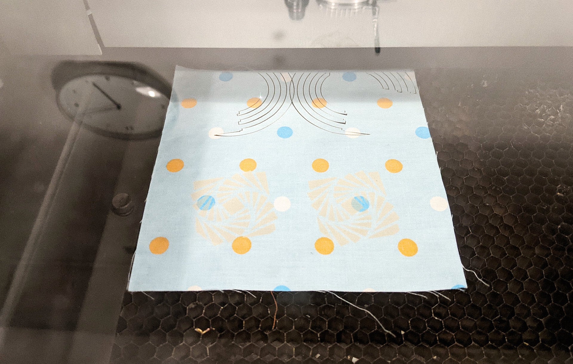 laser cutting process